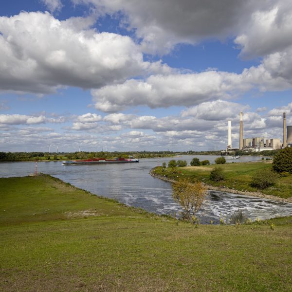 Emscher-Weg, Emschermündung in Dinslaken, Andreas Fritsche, EGLV